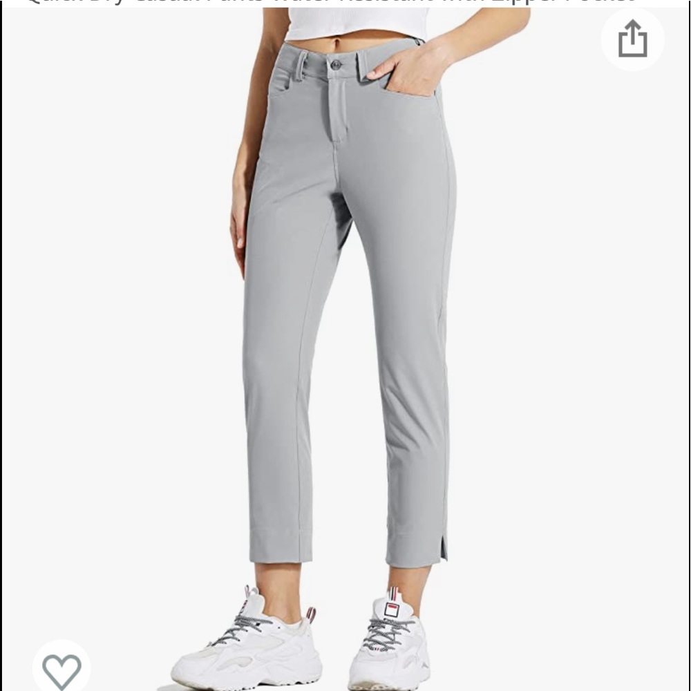 Grey Womens Pants